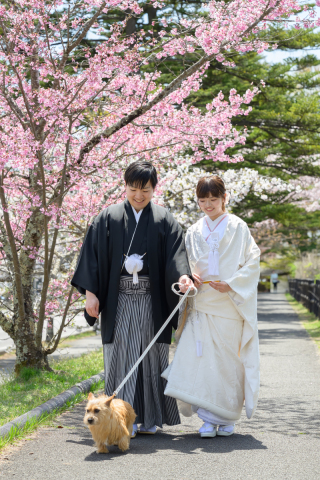 STYLE＋軽井沢_ペットと一緒に撮影！