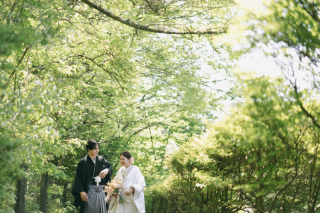 ONE PHOTO WEDDING 旧軽井沢KIKYO_雲場池
