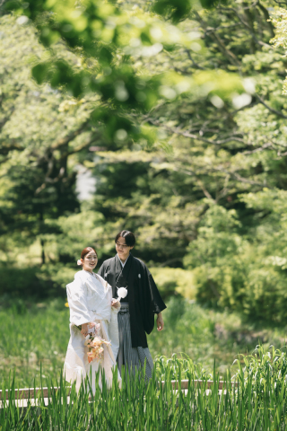 ONE PHOTO WEDDING 旧軽井沢KIKYO_雲場池
