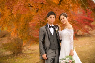 直近割｜11月末迄撮影限定「新婦衣装追加料金なし」【洋装ロケーション】選べる上質ドレス×タキシード、ヘアメイク、データ100枚