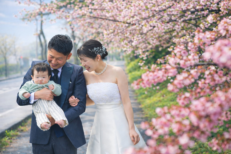 直近割※衣装最大5万円OFF※【桜｜洋装プラン】選べるドレス&times;タキシード、ヘアメイク、データ100枚