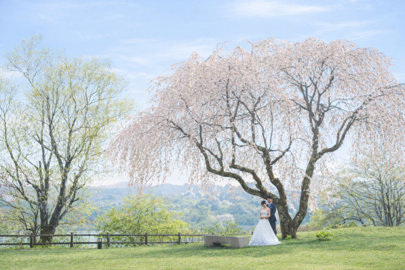 直近割※衣装最大5万円OFF※【桜｜洋装プラン】選べるドレス&times;タキシード、ヘアメイク、データ100枚