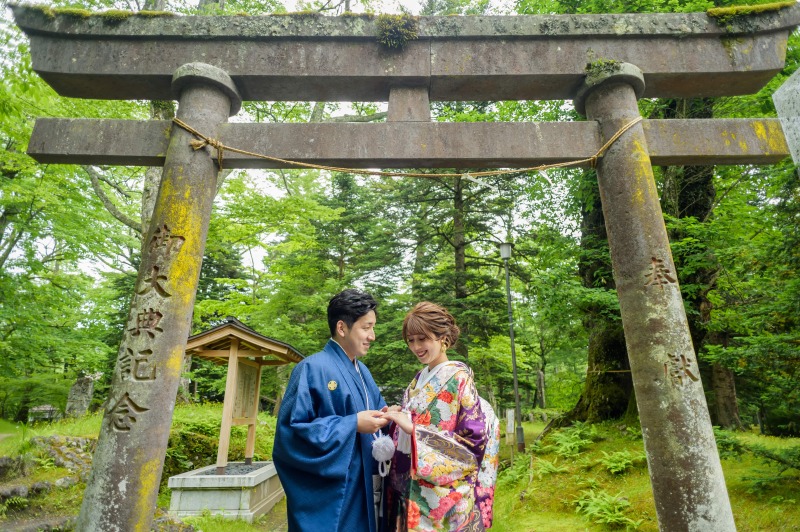 【諏訪神社撮影プラン】上質色打掛×袴【レタッチ済100枚以上全データ付き】