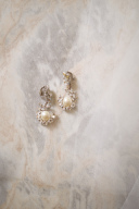 パールリーフイヤリング