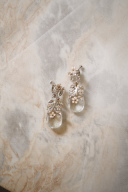 ビジュードロップイヤリング