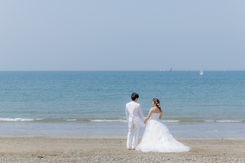 ブルーのグラデーション