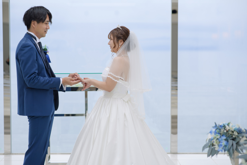 洋装×チャペル、ロケーション
