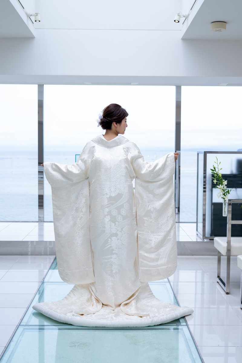 お着物のバックスタイル