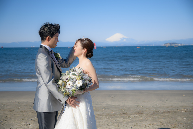 富士山を臨みながら