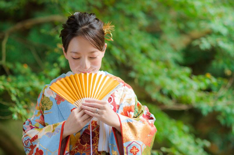 ソロショット　ー新婦様ー