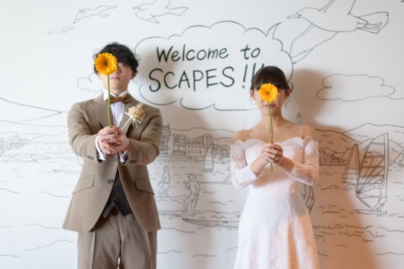 館内のフォトスポットで