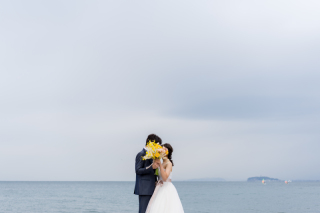 洋装×チャペル、ロケーション