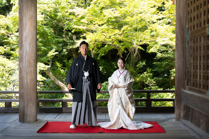 歴史感じるフォトウェディング