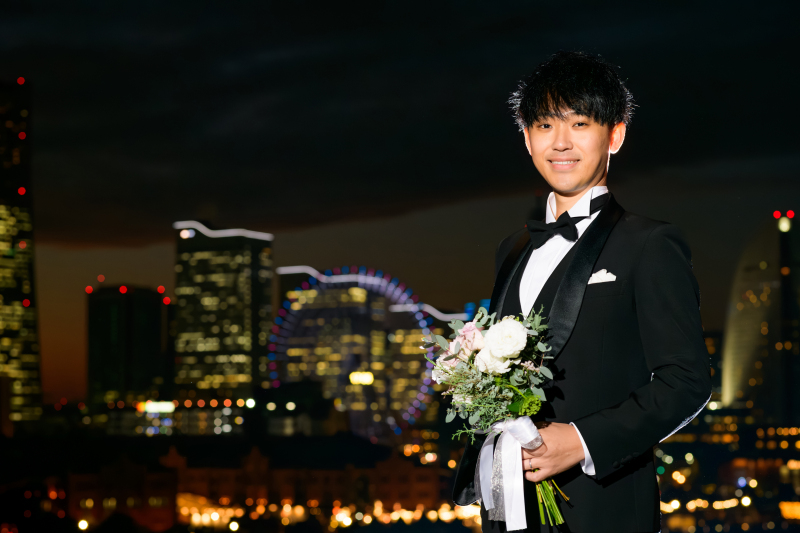 新郎様ソロショット