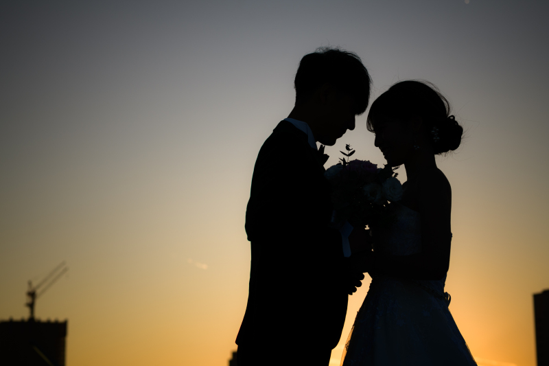 シルエットショット