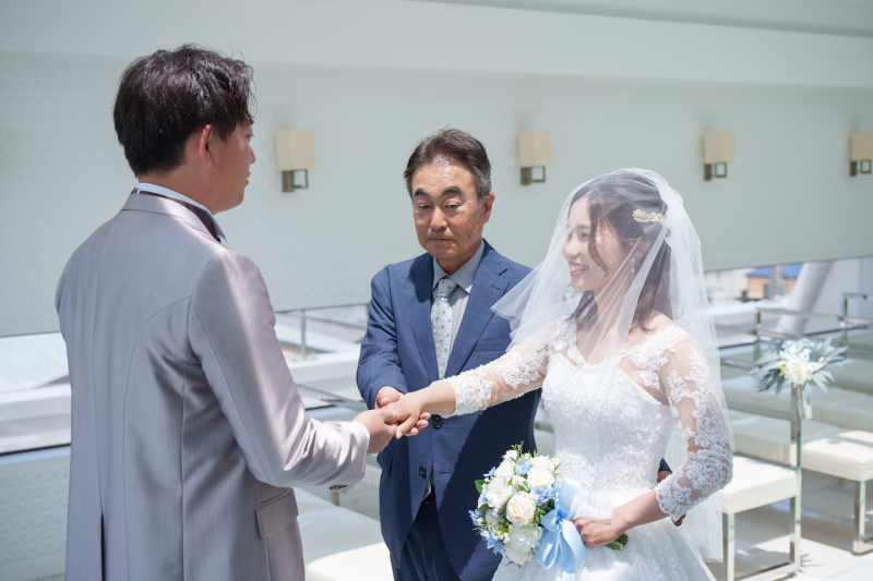 お父様から新郎へ