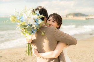 洋装×ロケーション