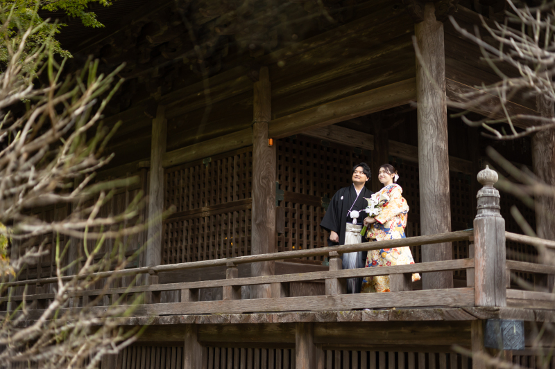 和の風情に包まれて