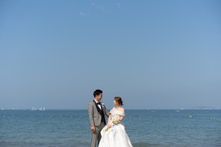 洋装×チャペル、ロケーション