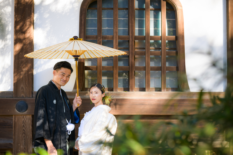 白無垢×ロケーション