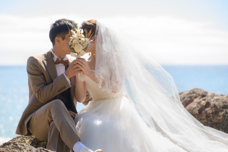 お顔隠しショット