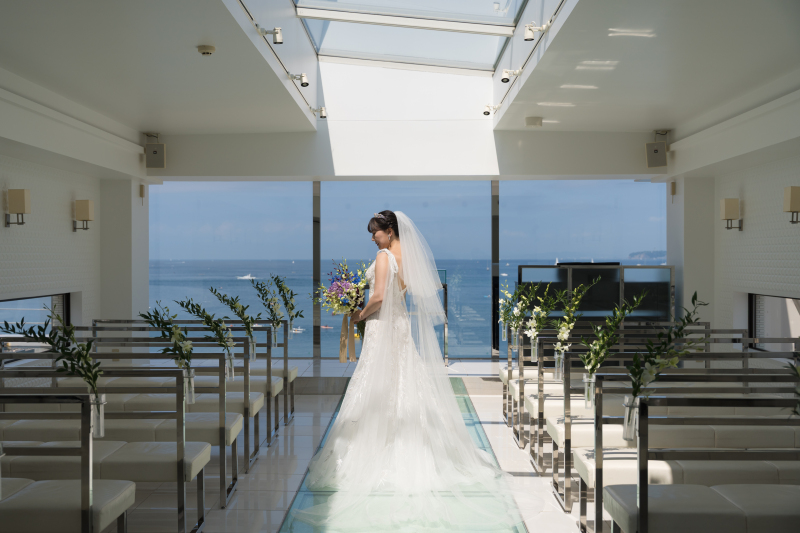 静かに輝く、花嫁の気品