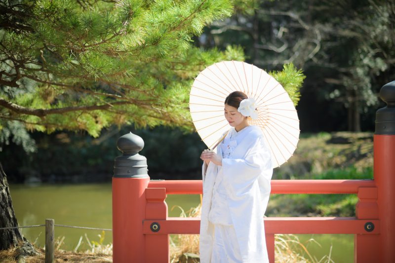 ソロショット　ー新婦様ー