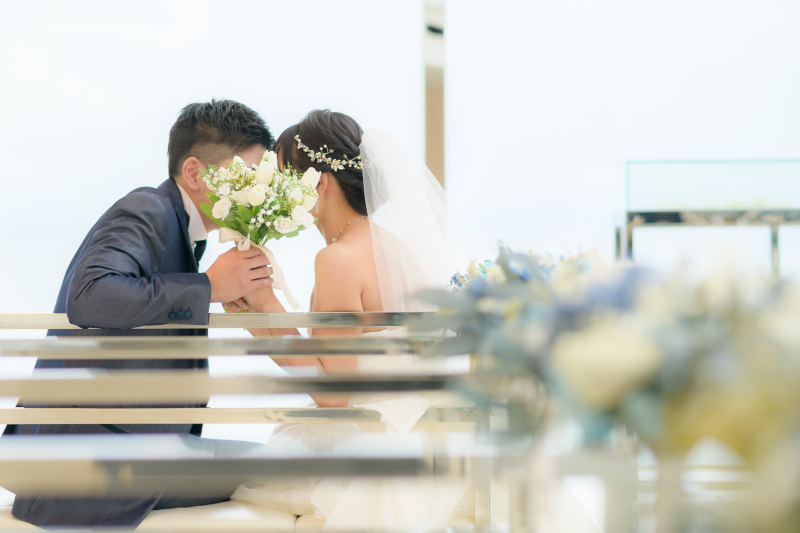 お顔隠しショット