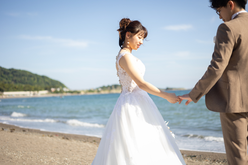 一色海岸へ移動して