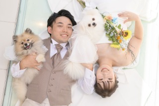 洋装×チャペル、ロケーション