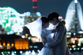Night Photo Wedding