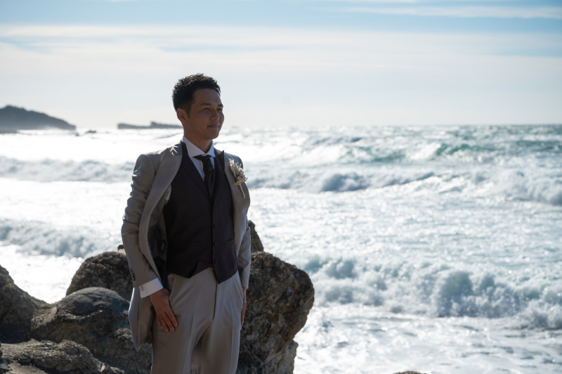 新郎ソロショット