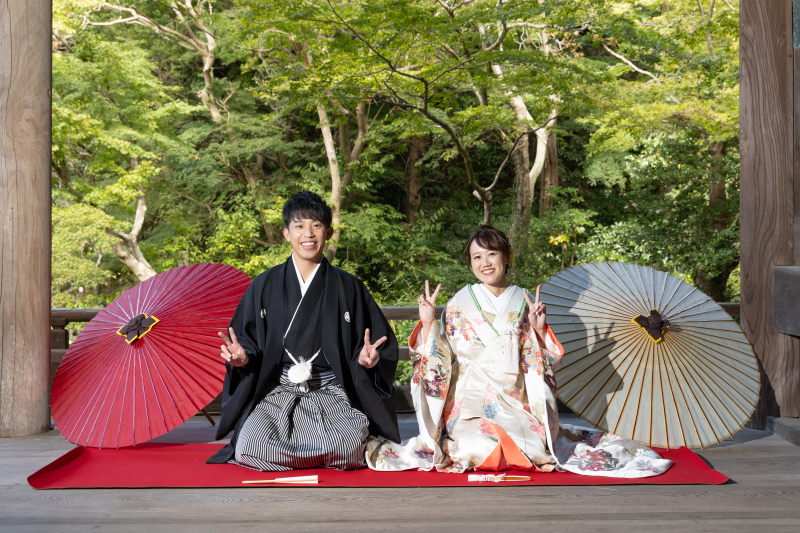 和装×ロケーション、洋装×チャペル