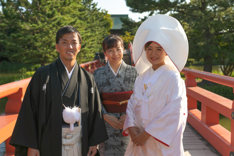 ご家族もお着物で！