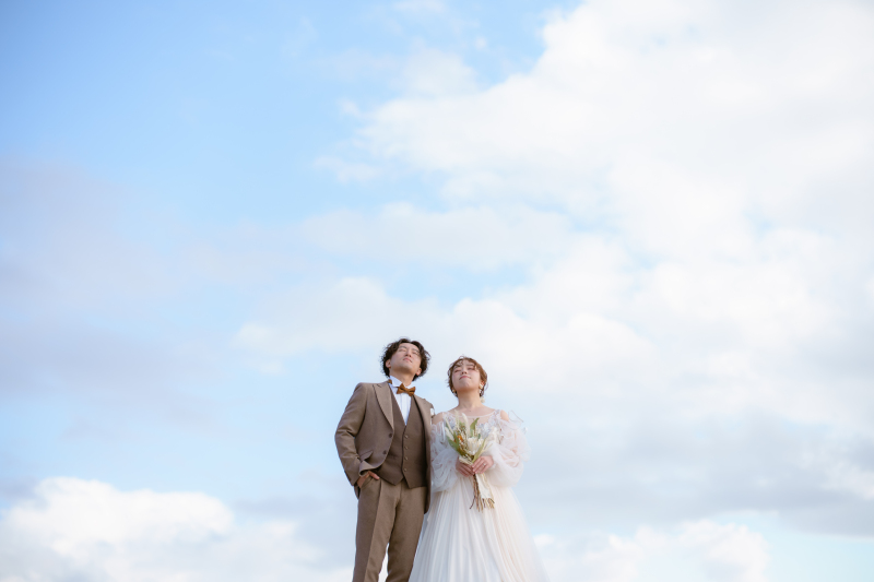 空の広がりを味方に