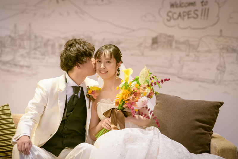 ラウンジでの１枚