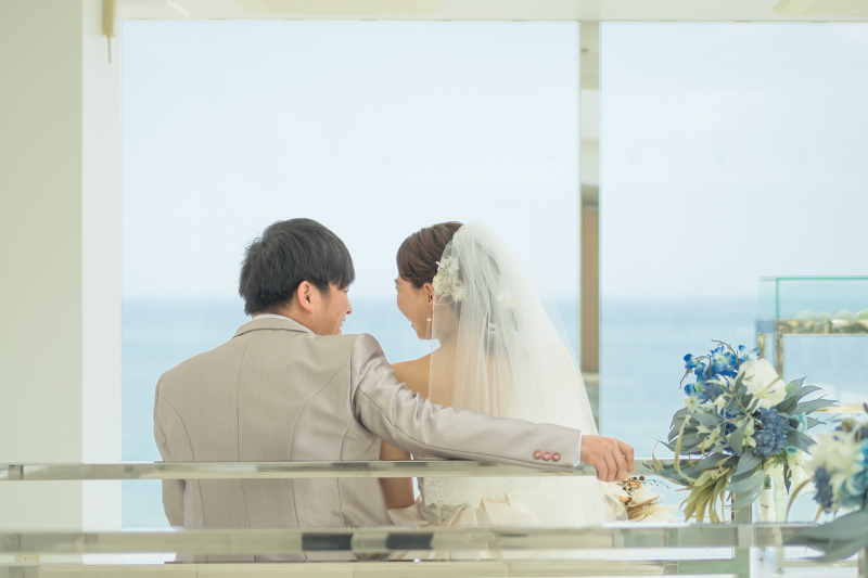 洋装×ロケーション、チャペル