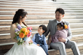 洋装×ロケーション