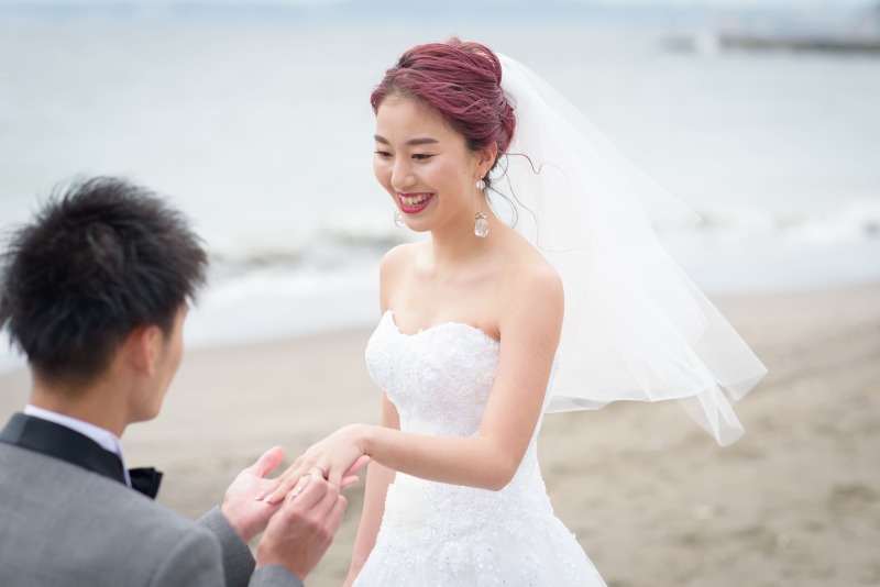 女性の憧れ　プロポーズのワンシーン！