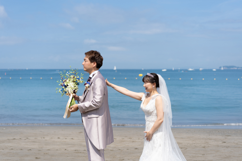 海辺で迎える、初めての瞬間