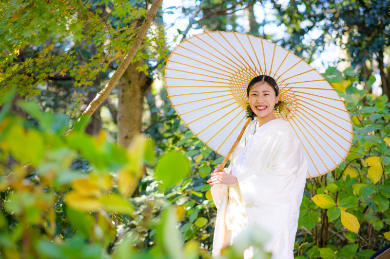 新婦ソロショット