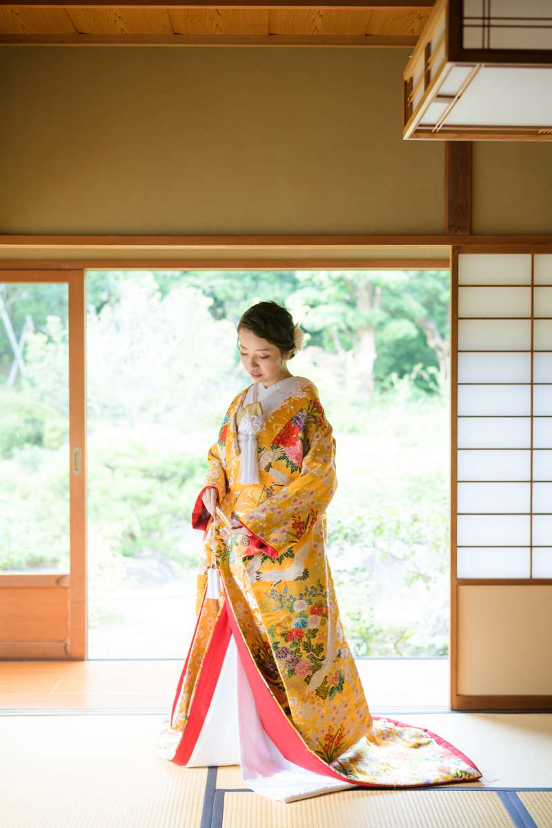 花嫁のソロショット