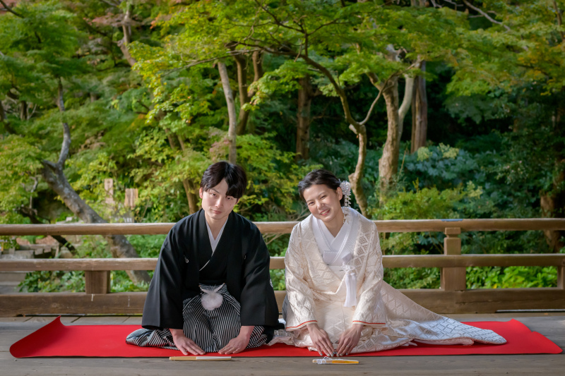 和装にチェンジ