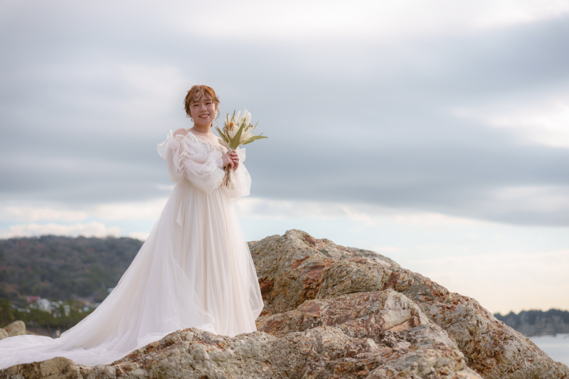 風を纏うドレスライン