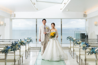 洋装×チャペル