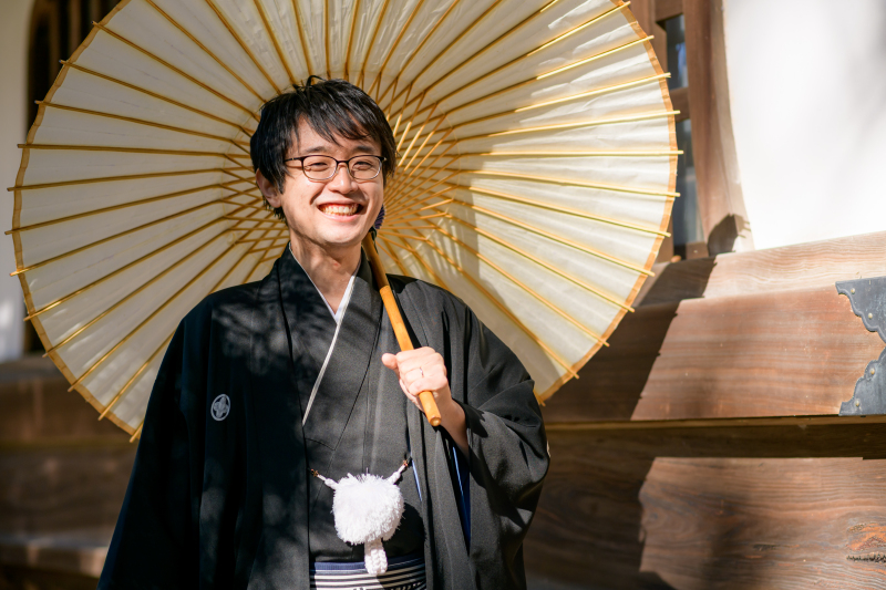 和傘ソロショット