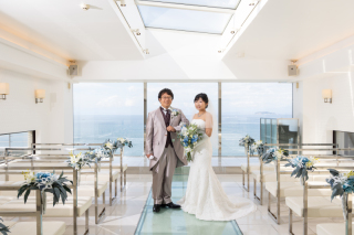 洋装×チャペル、ロケーション