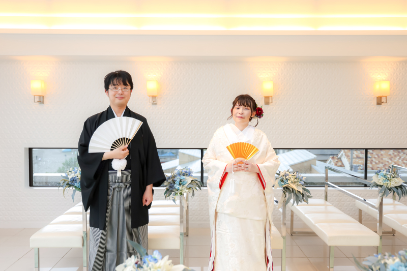 白無垢にお着換え