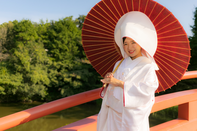 和傘を使ったソロショット♪