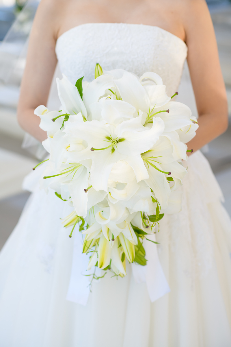 百合が薫る純白の気配